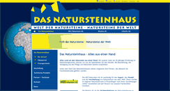 Desktop Screenshot of natursteinhaus.ch